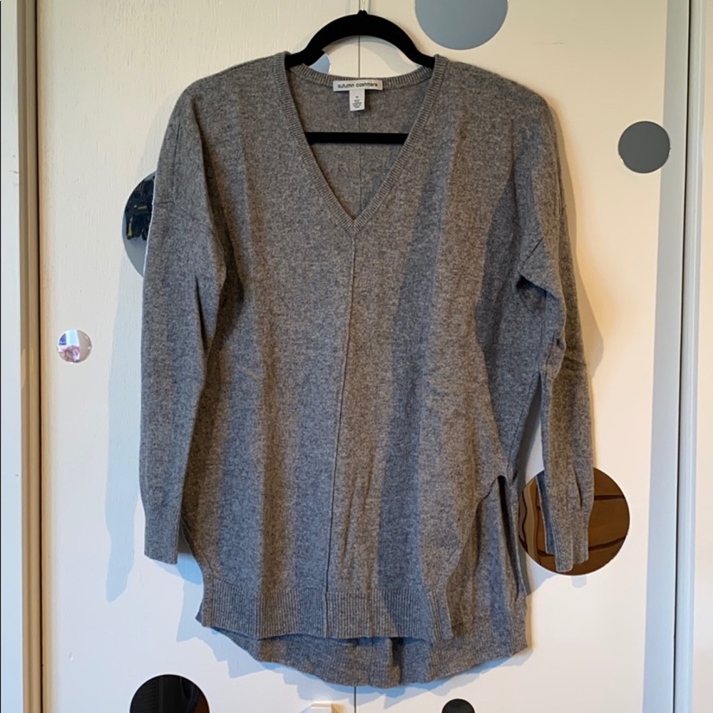 Autumn Cashmere Grey Sweater